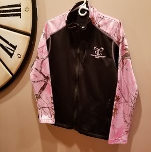 Camouflaged Zip up sweater